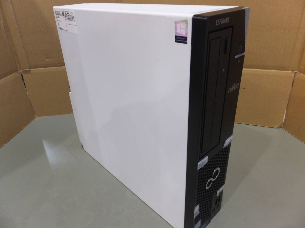 049 富士通 ESPRIMO D588/B Core i7 9700 3.00GHz 最大4.7GHz/DDR4 16GB/HDD 500GB_画像1