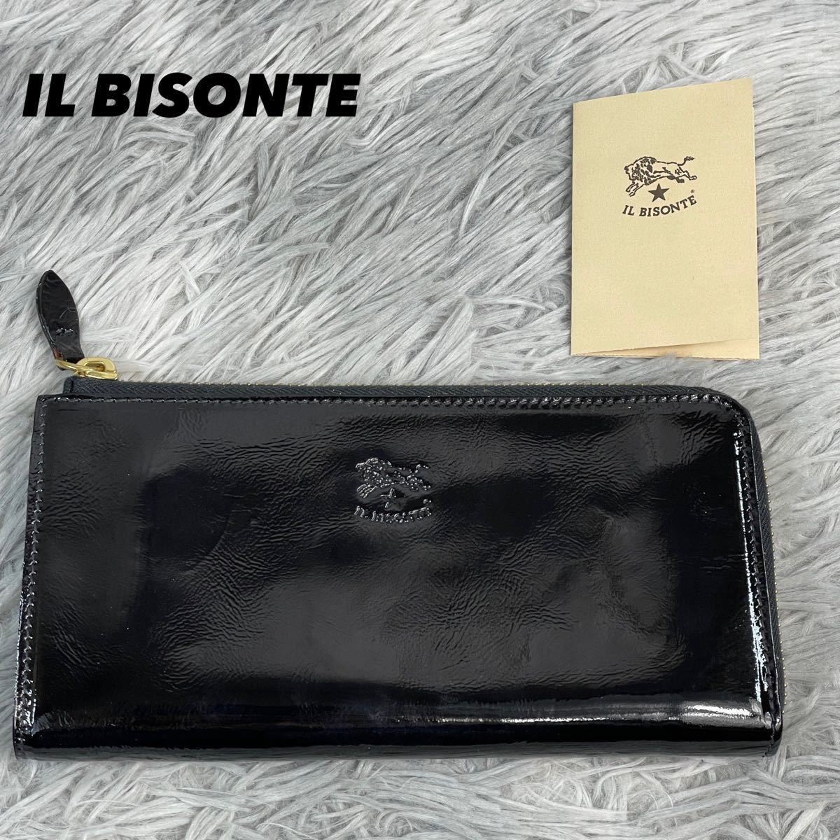 ☆新品 IL BISONTE イルビゾンテ 長財布 黒-