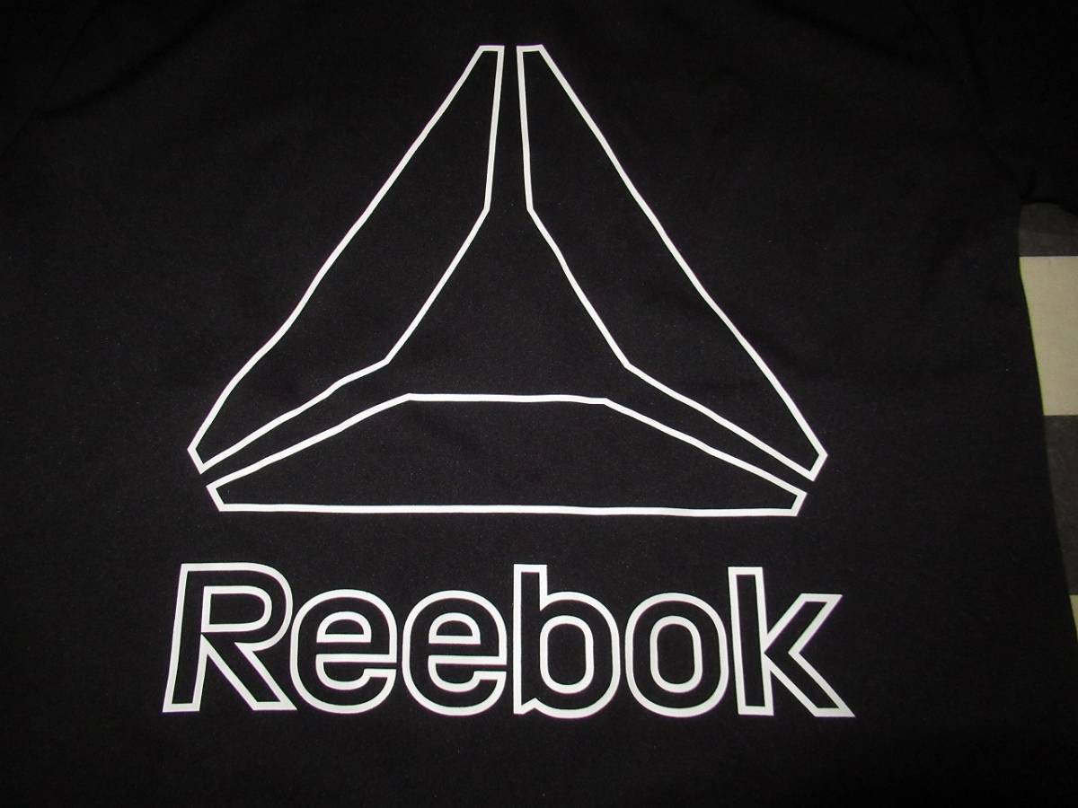 * Reebok * новый товар S чёрный one серии лента Logo жакет + брюки верх и низ в комплекте SPEED WICK