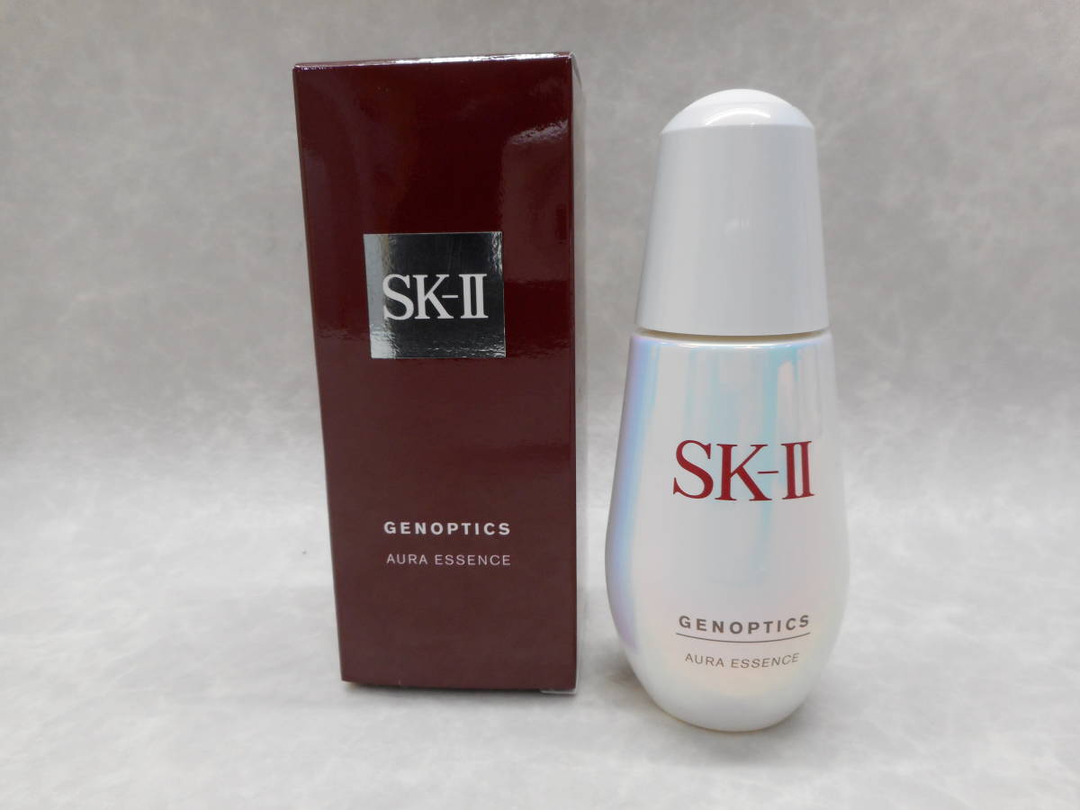 未使用 #6265 SK-Ⅱ エスケーツー ジェノプティクス オーラ エッセンス 50ml 薬用美白美容液 箱付 新品SK-II ジェノプティクス オーラ エッセンス美容液 50ml