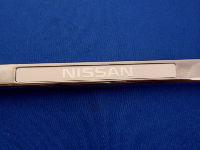 [ легко . печать переустановка OK!] NISSAN Ниссан оригинальная номерная рама задний установка комплект ( затонированный модель работа инструкция есть ) Nissan все марка машины установка возможность 