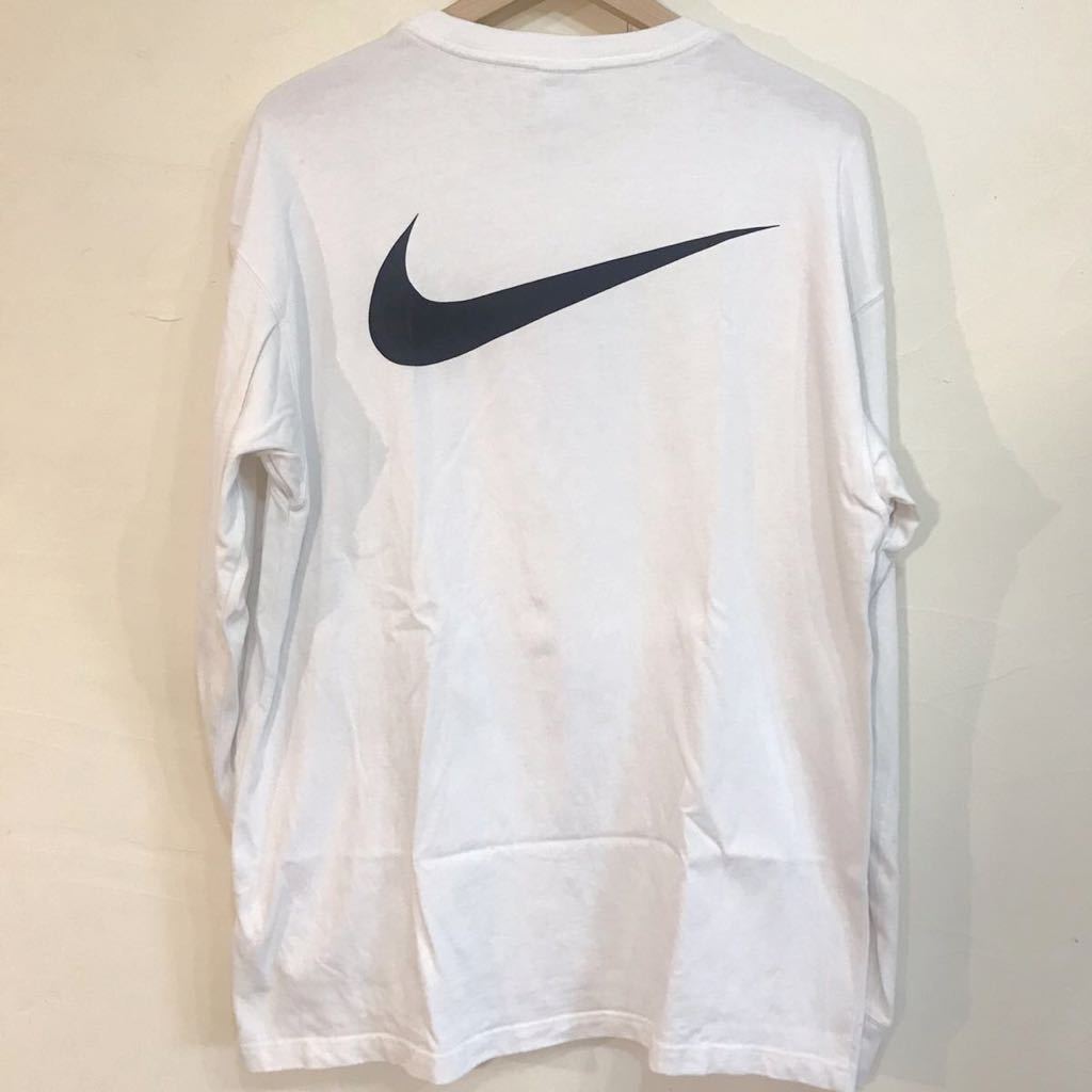 STUSSY × NIKE ストゥーシー ナイキ ロンT M ホワイト