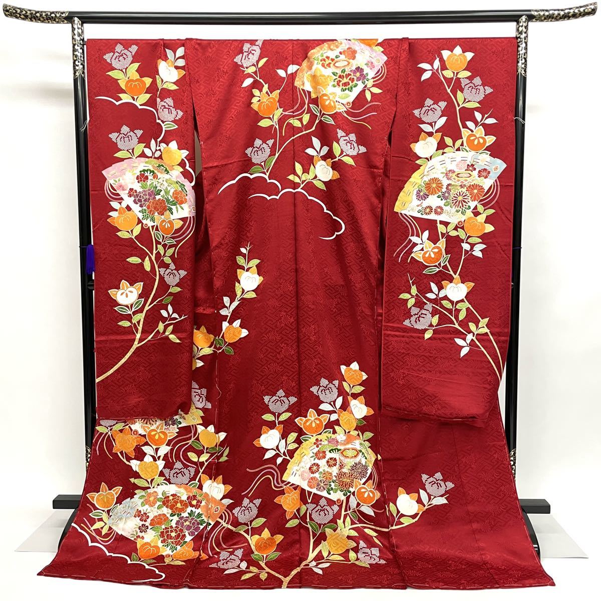 【 新品 】 【七福】m1734 最高級 創業460年 京友禅 千總 正絹 仮絵羽 振袖 これからのお仕立てです 振袖 【 新品 】 【七福】m1734 最高級 創業460年 京友禅 千總 正絹 仮絵羽 振袖 これからのお仕立てです 振袖