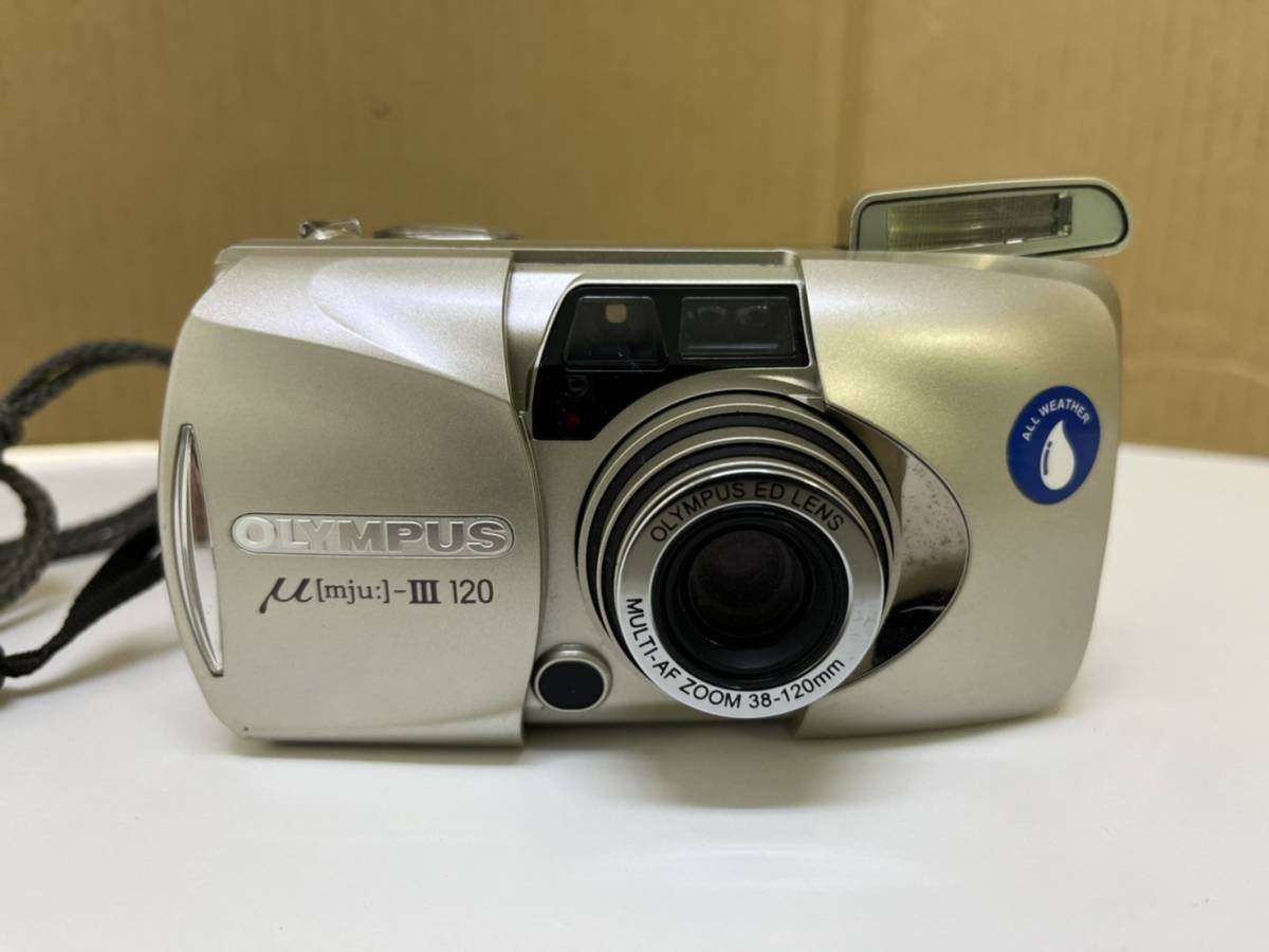 8541】OLYMPUS オリンパス μ III 120 mju www.lram-fgr.ma