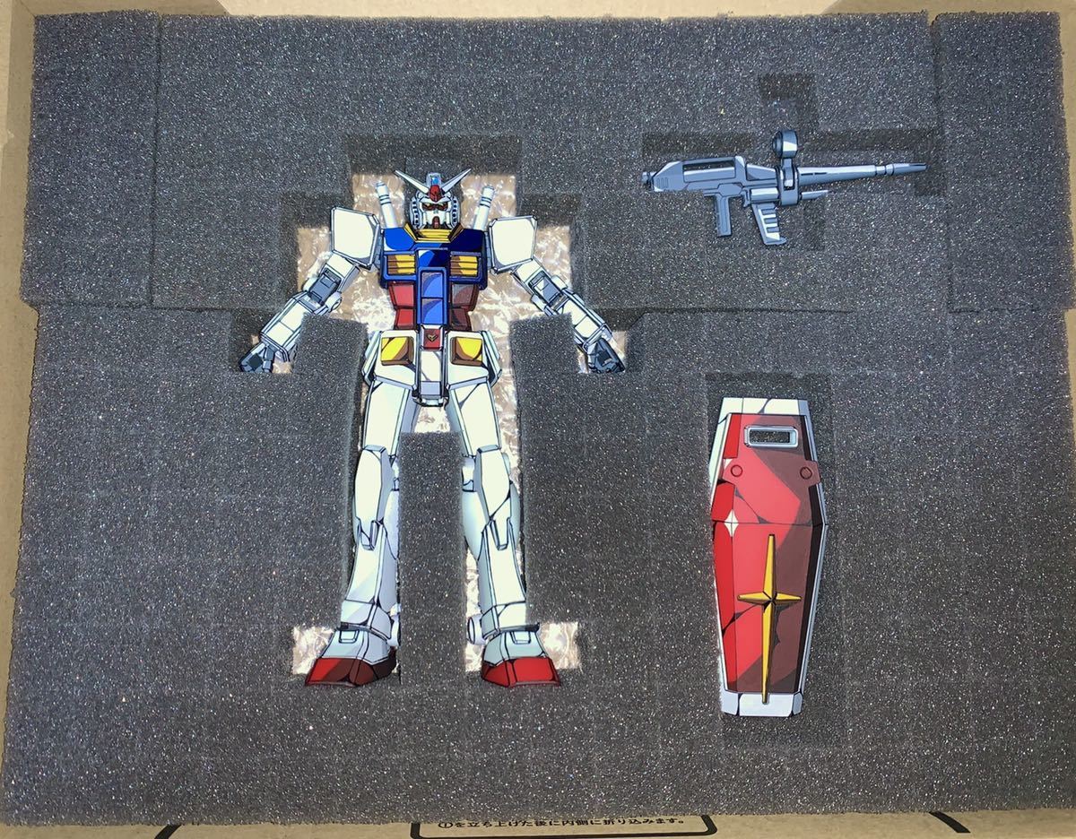 完成品 EG RX-78-2 ガンダム 塗装改修済み イラスト風模型 完成品 EG RX-78-2 ガンダム 塗装改修済み イラスト風模型