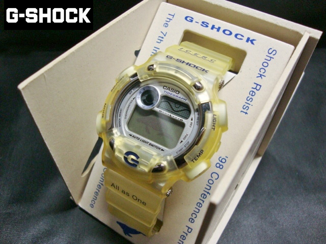 定価2.5万 未使用G-SHOCK DW-8600KJ-2T 第7回国際イルカクジラ会議1998