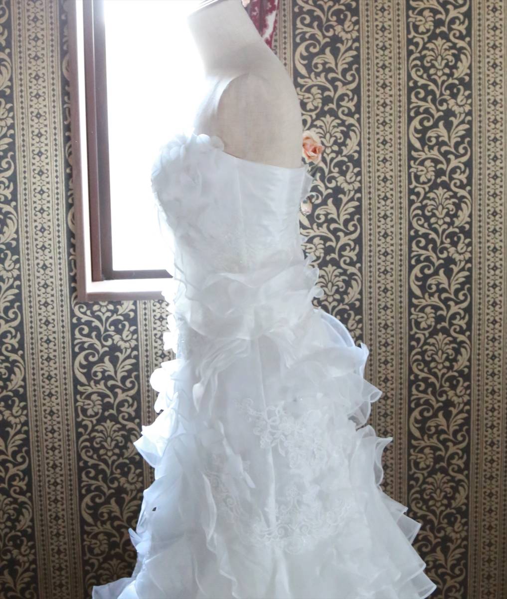 LoveryWedding mermaid line high class wedding dress 7 number S size kla ude .a