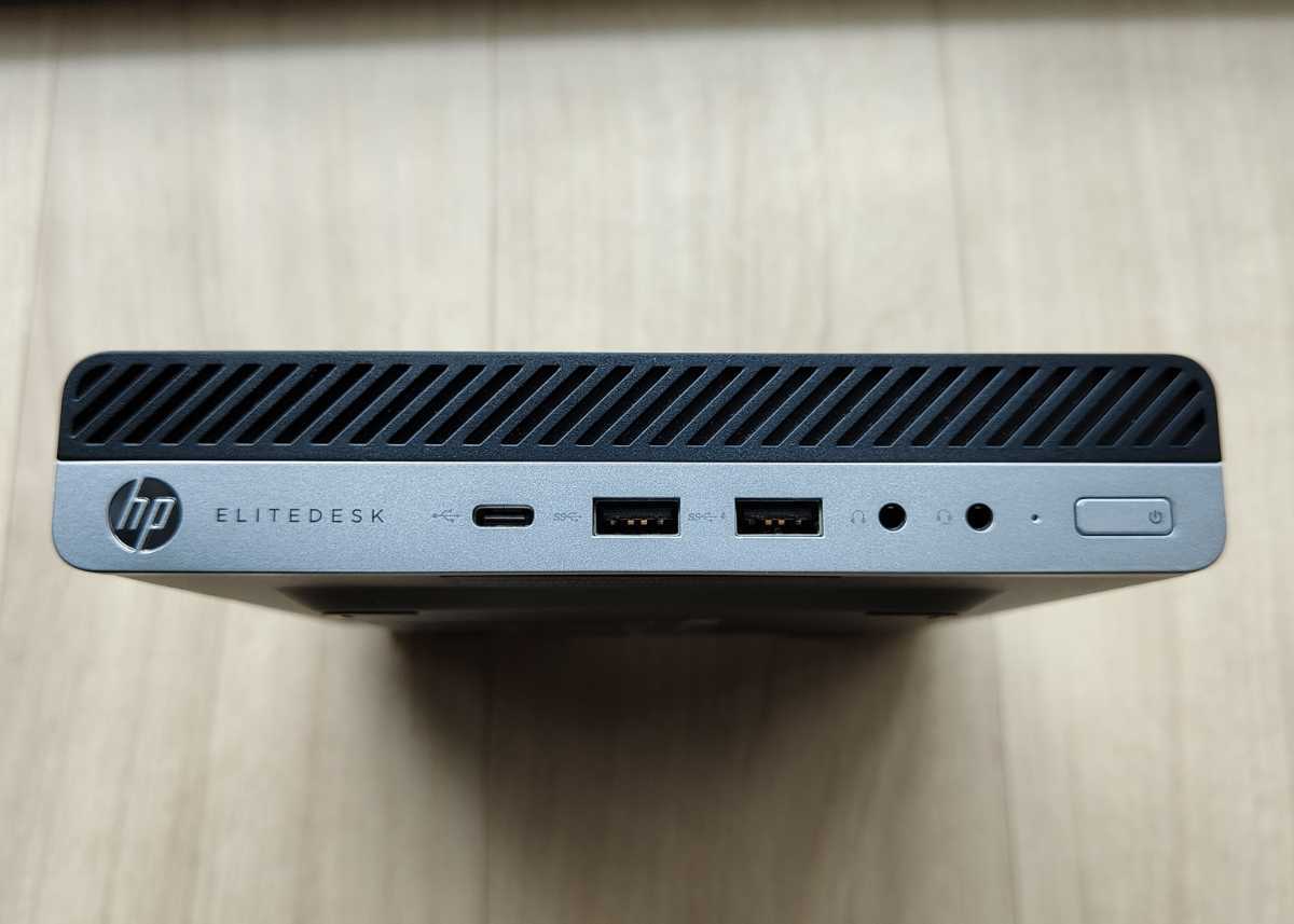 ミニPC HP EliteDesk 800 G3 Core i7-6700T メモリ8GB M.2 Nvme 250GB