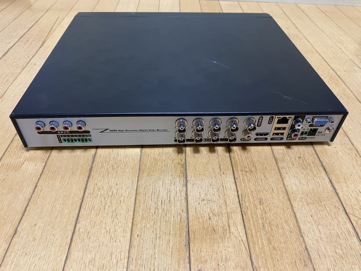 防犯カメラ用 デジタルレコーダー ROOKER AP-HR08EGII 通電確認済み / 現状品 / ジャンク 10