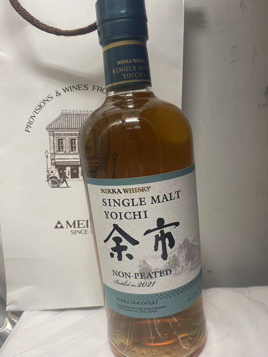 NIKKA(ニッカ)余市 シングルモルト ノンピーテッド 2021 700ml 47
