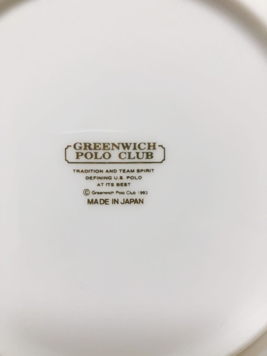 GREENWICH　POLO CLUB　パーティセット　花柄大皿＆ケーキ皿計6枚