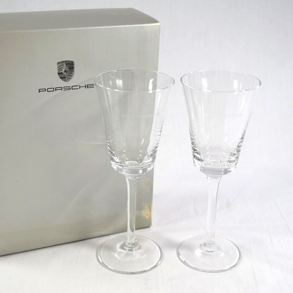 ★ NORITAKE グラス ポルシェ ノリタケ製 ペアワイングラス (0220402657) ワイングラス
