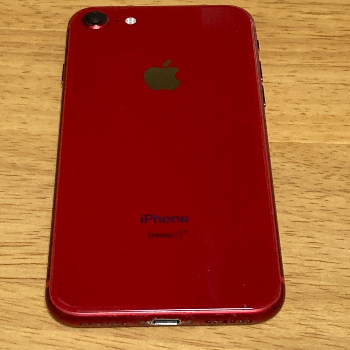 iPhone8 256GB レッド SIMフリー 本体のみ【RED人気色】 - library