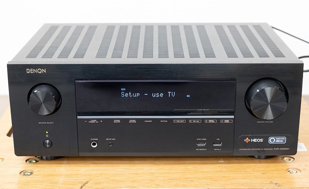 ◇デノン DENON AVR-X2600H 7.2ch AVサラウンドレシーバー AVアンプ