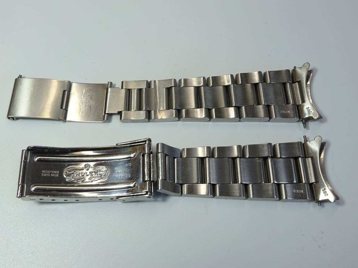 本日まで 貴重ロレックス純正93150ブレスレットクラスプ5513 1680-