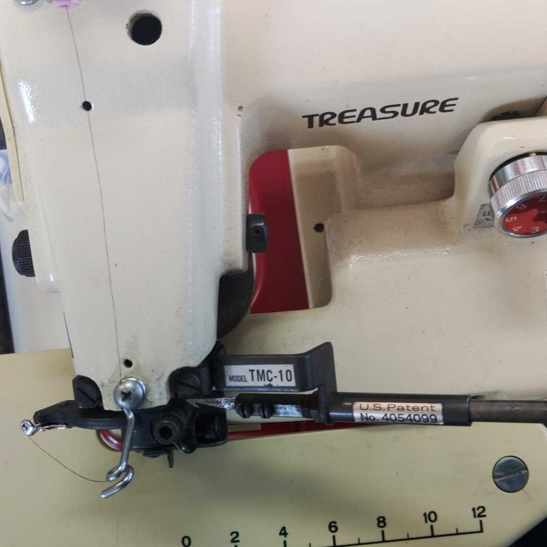 TREASURE トレジャー 職業用すくいミシン 糸切り装置付き BM-500