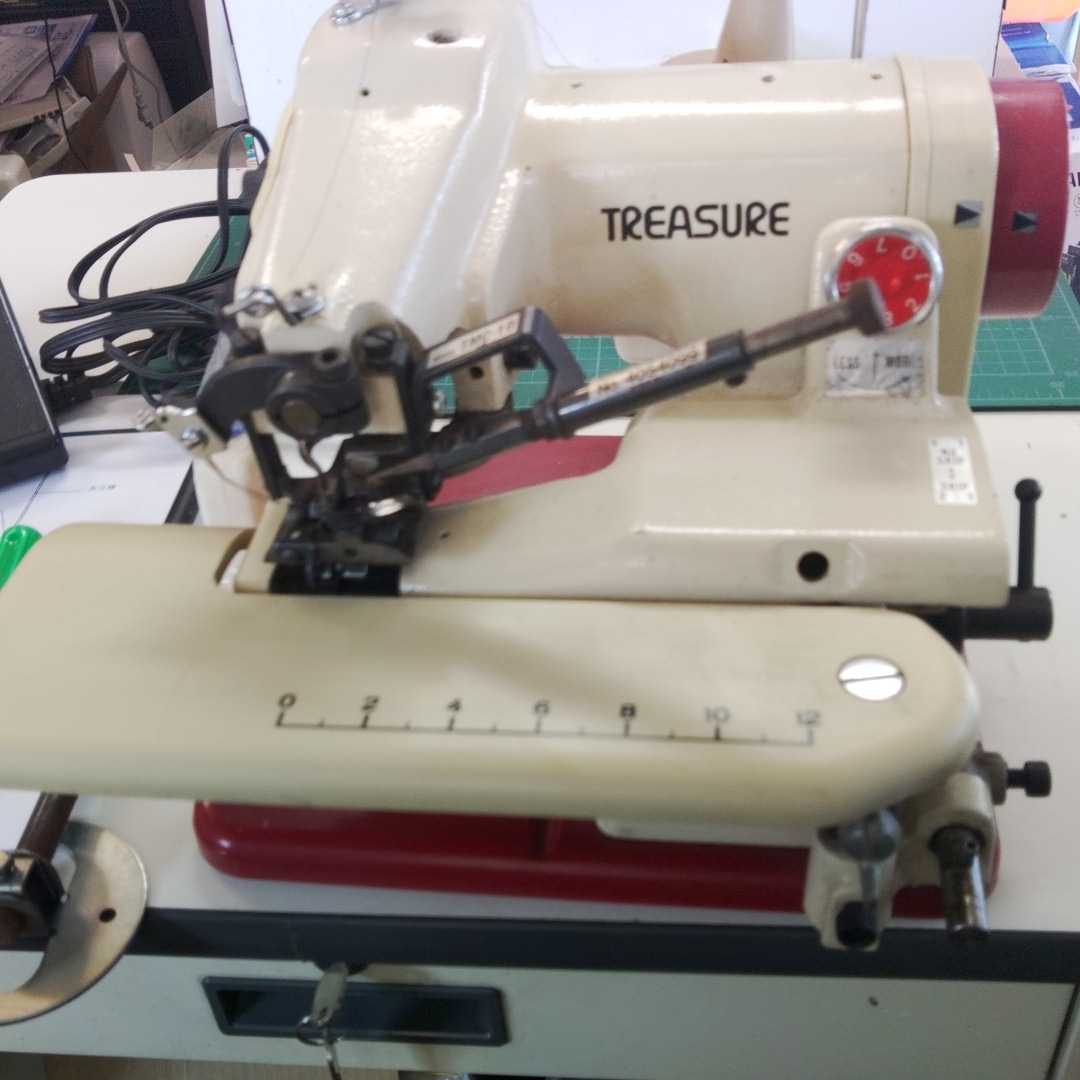 TREASURE トレジャー 職業用すくいミシン 糸切り装置付き BM-500