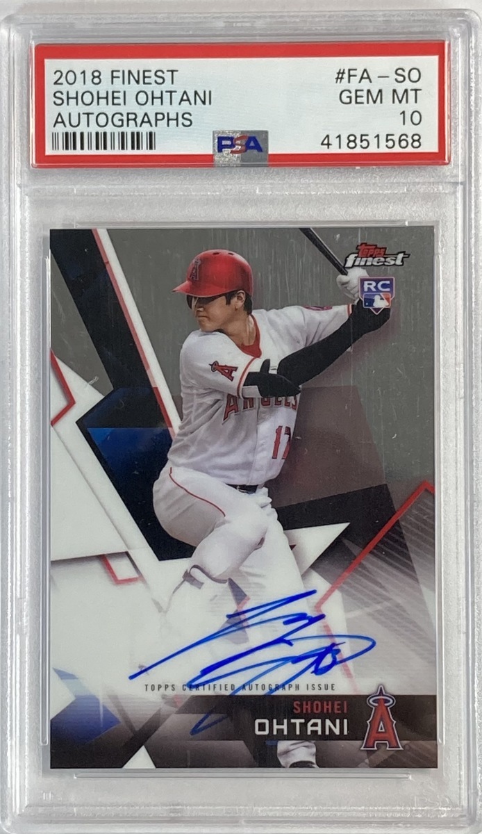 優れた品質 トレーディングカード SHOHEI OHTANI BGS 9 5 10 2018
