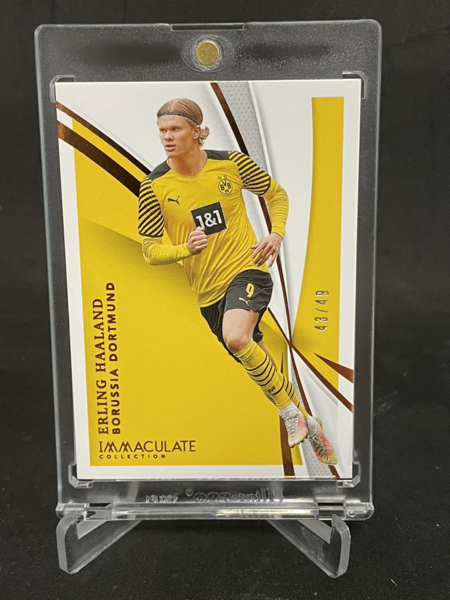 売れ筋 49枚限定 ハーランド 限定版 HAALAND lebron PANINI immaculate