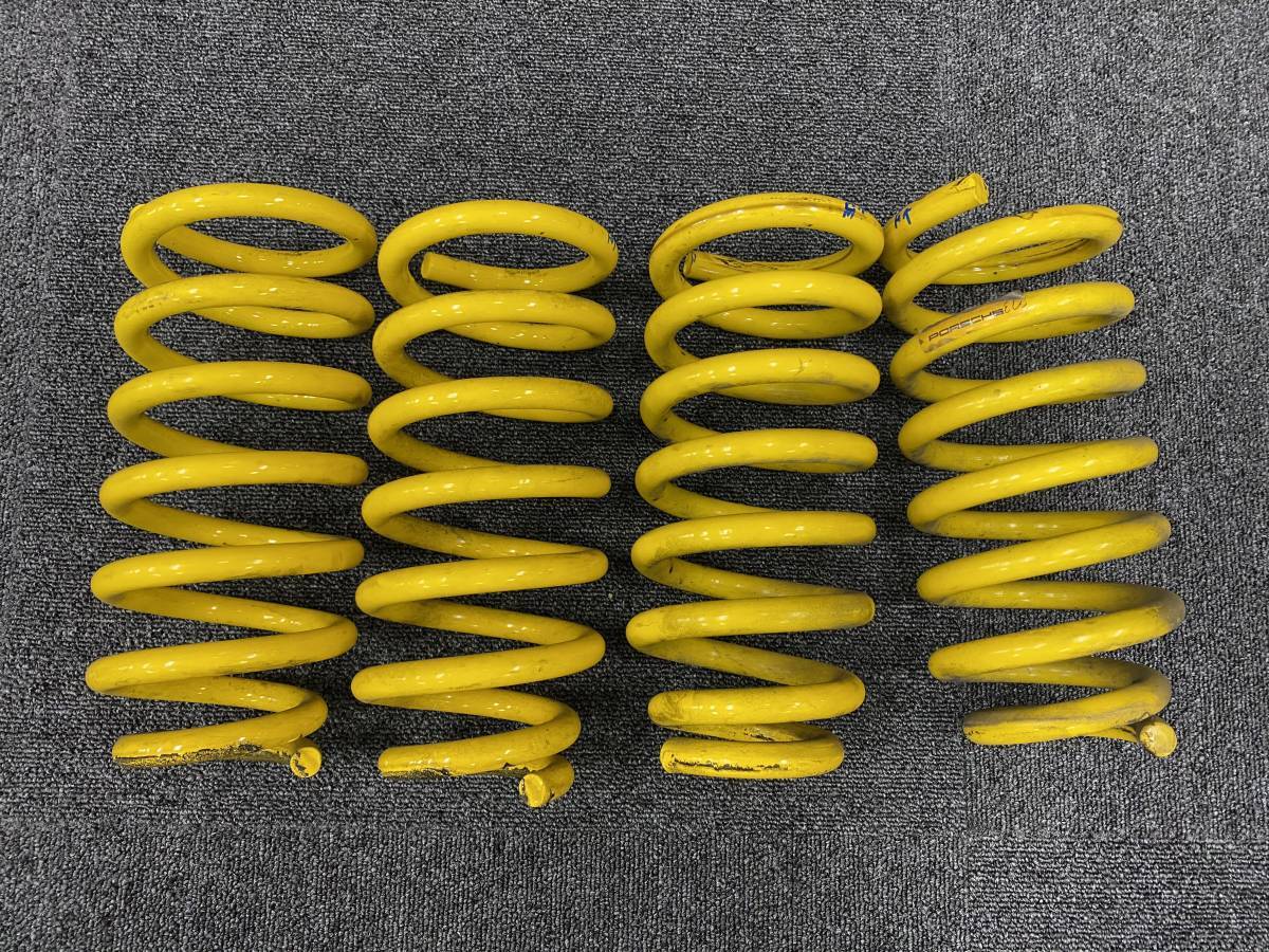  Porsche Cayenne lowdown suspension springs 2010 year car from removed 