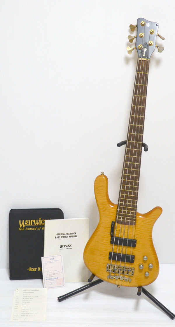 #[ superior article consumption tax including ] Warwick WARWICK STREAMER STAGE Ⅰ CLASSIC LINE NT HONEY VIOLIN electric bass 5 string #12291#