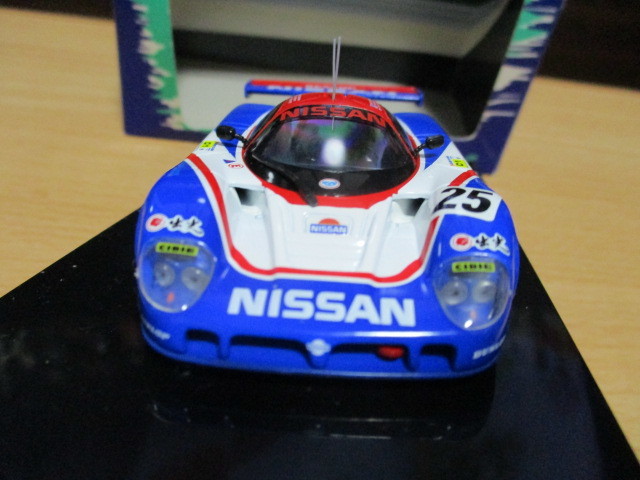 Qモデル 　1/43 「 ニッサン R89C 」 #25 ・送料 400円（レターパック発送）_画像4