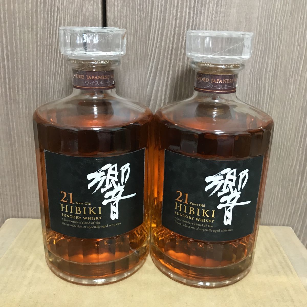 ☆未開栓☆サントリー ウイスキー HIBIKI 響 21年 700ml 43% 二本