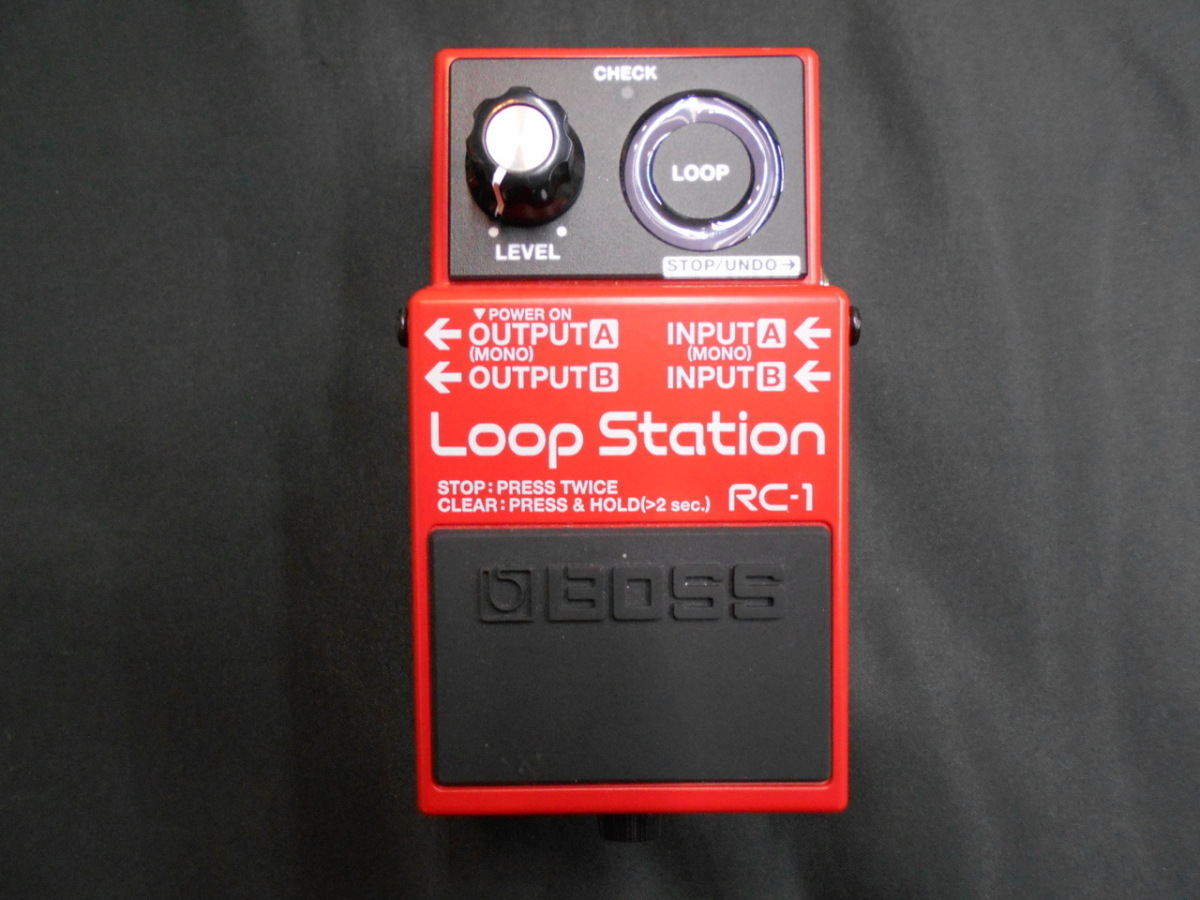BOSS RC-1 Loop Station (ボス ルーパー ループステーション) 【祭り