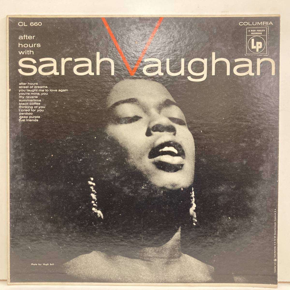 ●即決VOCAL LP Sarah Vaughan / After Hours jv2305 米盤、6eye Dg Mono サラ・ヴォーン_画像1