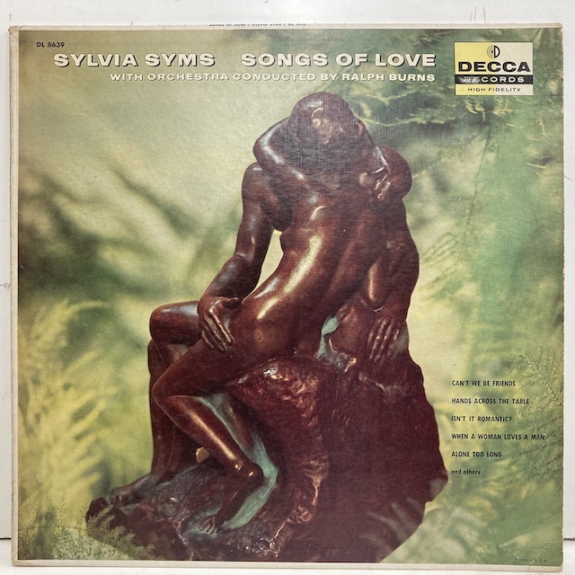 ●即決VOCAL LP Sylvia Syms / Songs of Love 2252 米オリジナルPromo Dg Mono シルヴィア・シムズ