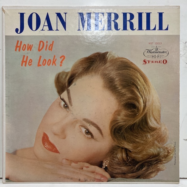 ●即決VOCAL LP Joan Merrill / How Did He Look 米オリジナル Dg Stereo ジョアン・メリル jv2276