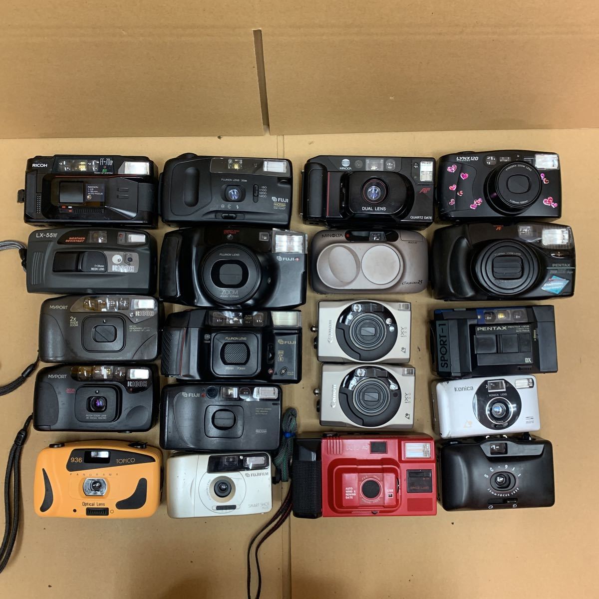 お手頃価格 ペンタックス キヤノン フジ リコー PENTAX Canon FUJI RICOH まとめ など SET148 未確認 セット フィルムカメラ コンパクトカメラ コンパクトカメラ