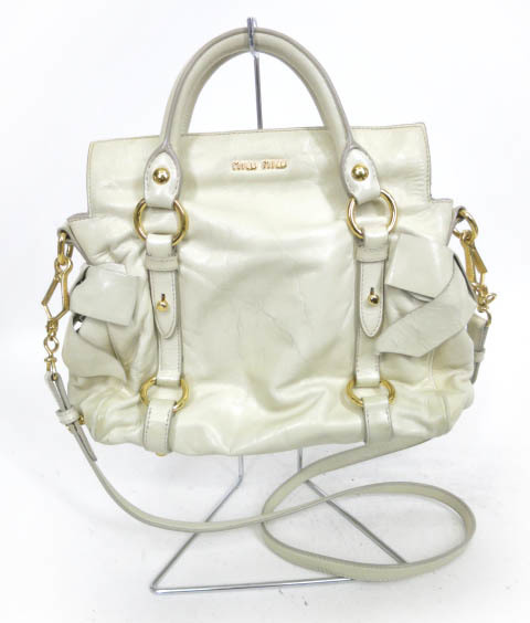 MIU MIU サイドリボンバッグ nationalrecord.com.ng
