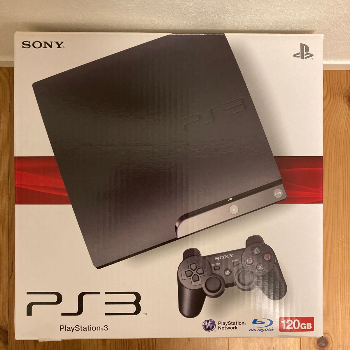 陰山織物謹製 PS3 120GB コントローラー2つ、箱付 - 家庭用ゲーム機本体