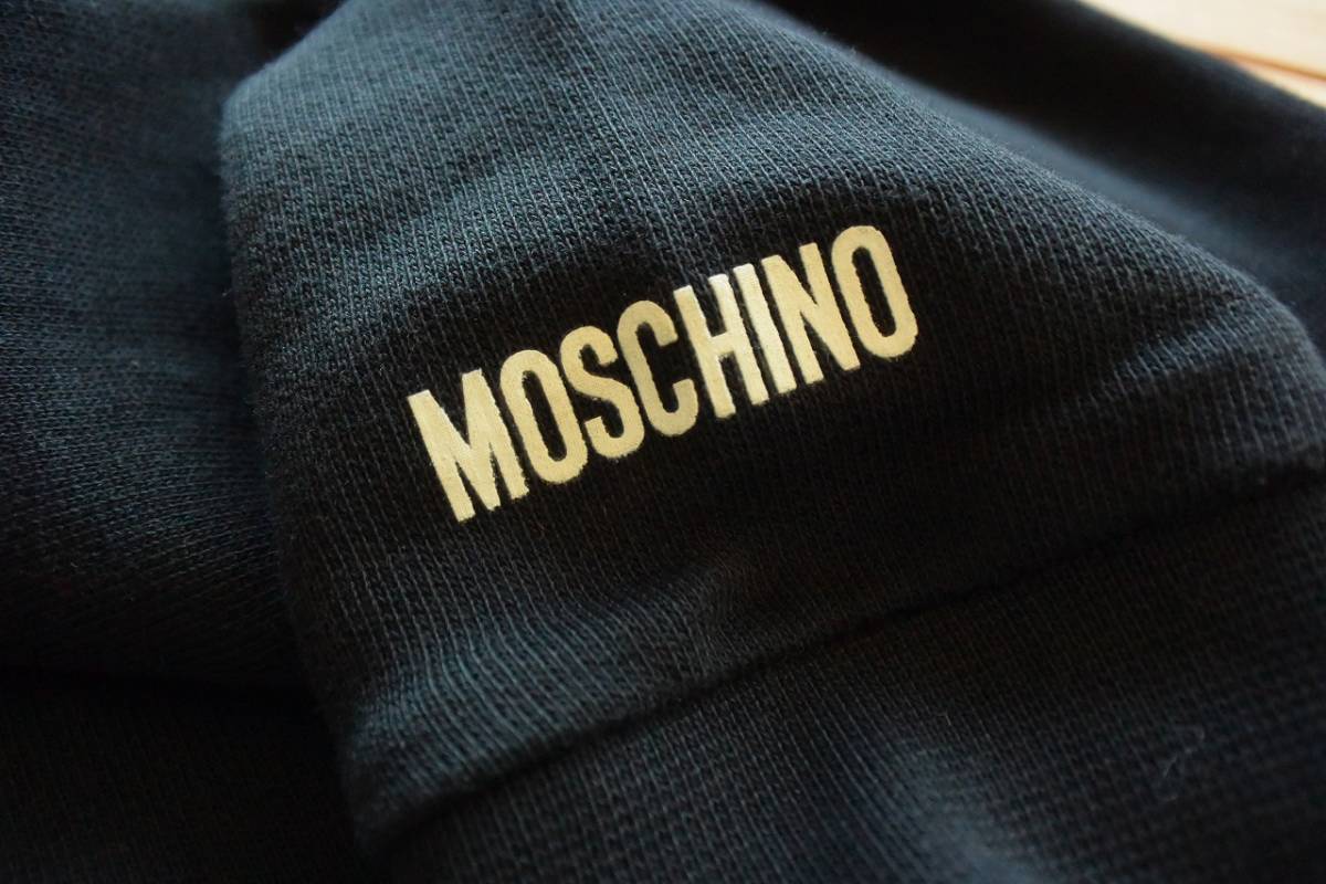 USA old clothes beautiful goods MOSCHINO Teen sweat sweatshirt child clothes 152cm size 12 Moschino tea n Leopard pattern America buying up Kids S0494