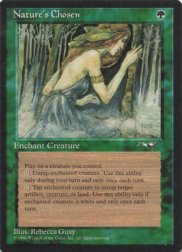 MTG Nature's Chosen [ALL] アライアンス緑U EN 英語版 即決 #45_画像1