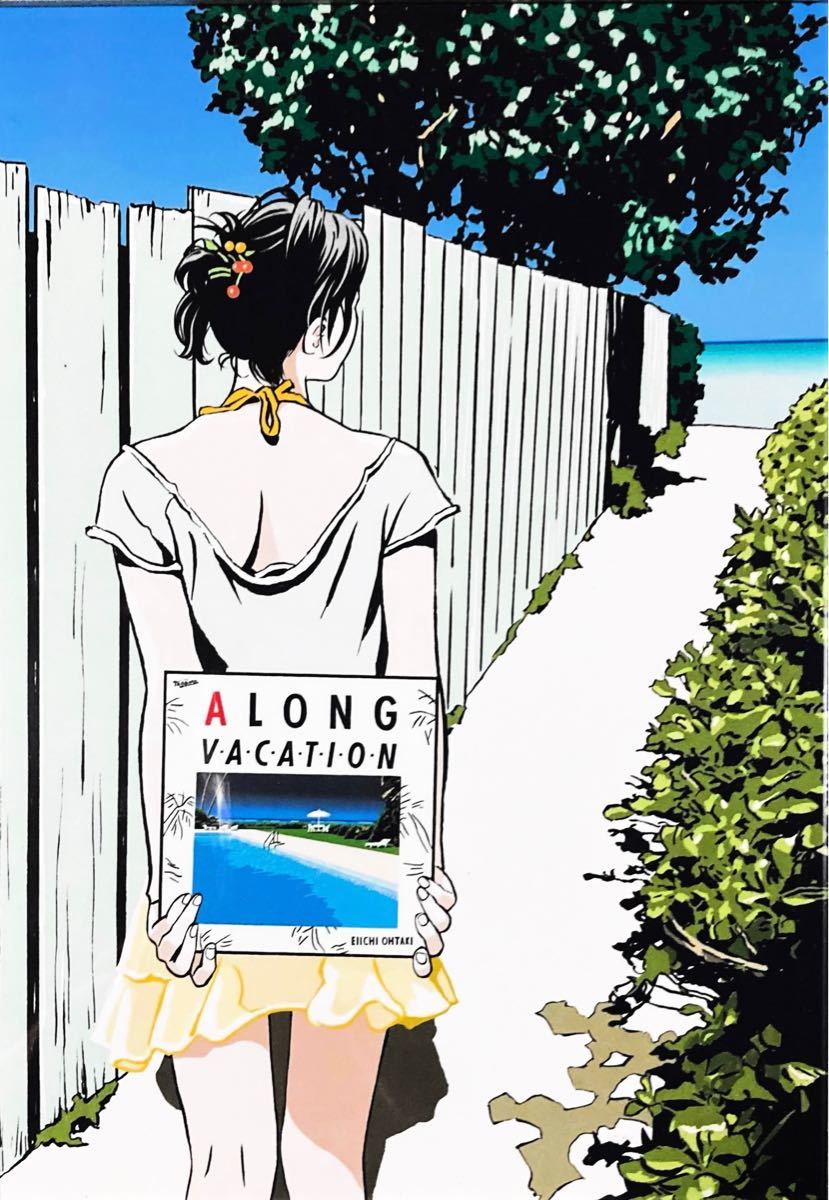 大瀧w詠一『A LONG VACATION 』 A4フレーム額付 江口寿史|Yahoo 大瀧w詠一『A LONG VACATION 』 A4フレーム額付 江口寿史|Yahoo