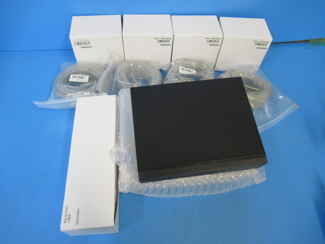 ZZC 8840♪ 未使用品 塚本無線【WTW-NV249GP2-1TB/WTW-PDRP249GW】屋外用ドーム型カメラセット PoE 領収書発行可