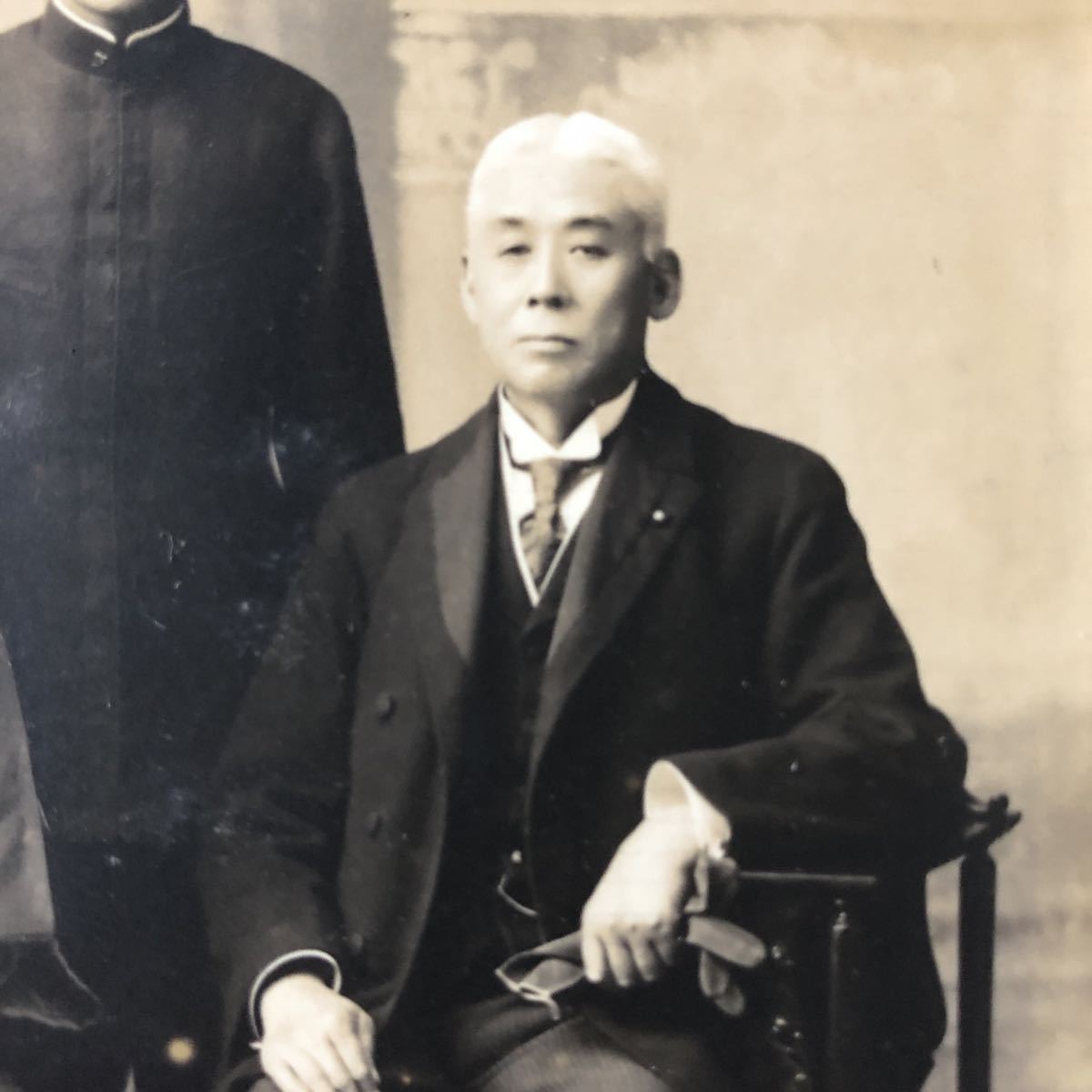 ◆ 戦前古写真 第19代内閣総理大臣 原敬 夫人の原浅 原奎一郎 東京 大武丈夫撮影 ◆ 明治 大正 岩手 政治家 歴史 資料 8