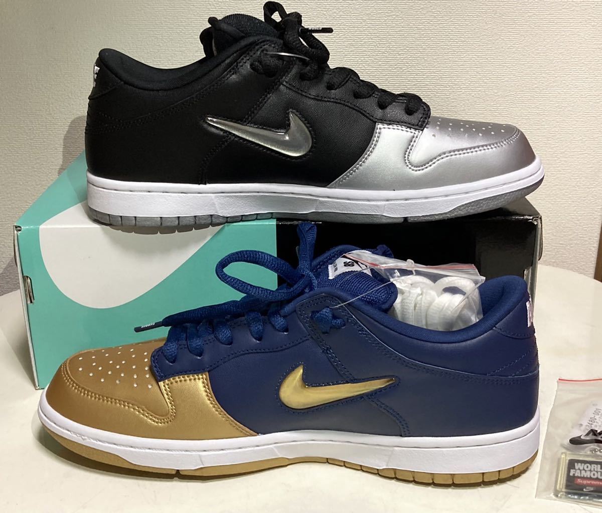 非売品】新品 NIKE supreme シュプリーム ナイキ ダンク DUNK バカ履き