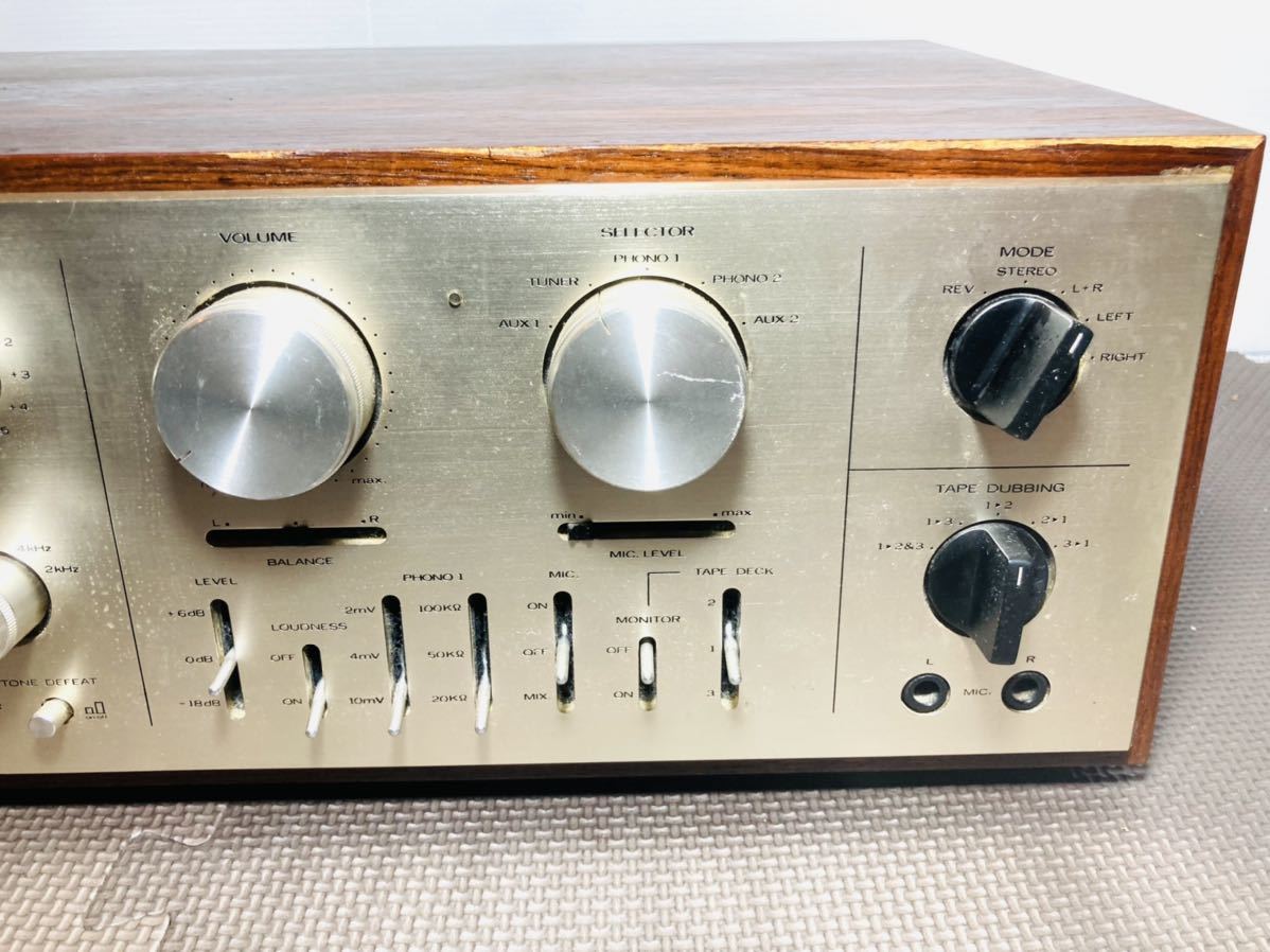 最新作の luxman luxkit a3400 真空管プリアンプ ラックスマン アンプ