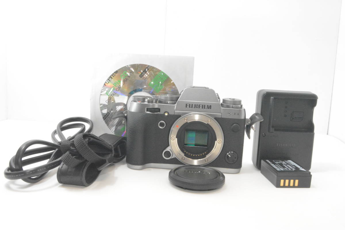オンラインストア格安 【限定】FUJIFILM X-T1 グラファイトシルバー　ボディ付属品多数 デジタルカメラ