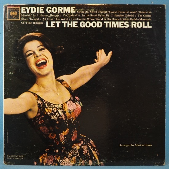 ■2EYE!★EYDIE GORME/LET GOOD TIMES ROLL★送料無料(条件有り)３千枚＋出品中!★オリジ名盤■_画像1