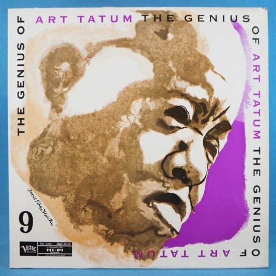 ■VERVE-TRUMPET! MONO盤! ★ART TATUM/GENIUS OF #9★送料無料(条件有り)３千枚＋出品中!★オリジ名盤■_画像1