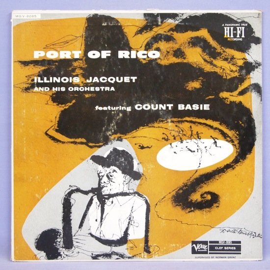 ■美艶盤! VERVE TRUMPET★ILLINOIS JACQUET&COUNT BASIE/PORT OF RICO★送料無料(条件有り)多数出品中!★オリジナル名盤■_画像1