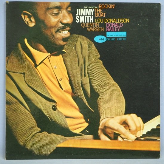 ■VAN GELDER印耳!★JIMMY SMITH/ROCKIN BOAT!★BLUE NOTE★送料無料(条件有り)多数出品中!★オリジナル名盤■_画像1