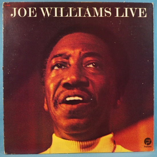 ■美盤!★JOE WILLIAMS/LIVE★オリジ名盤■の画像1