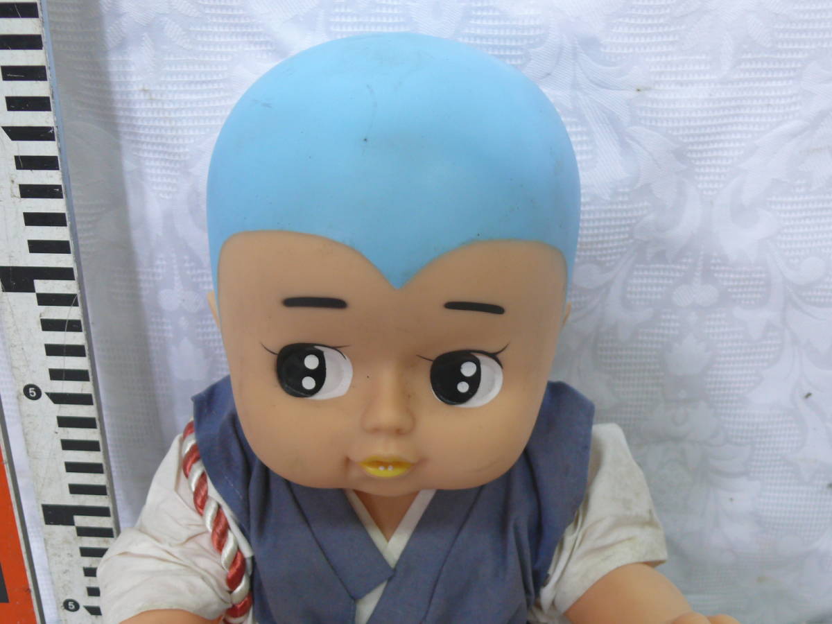 一休さん ソフビ 貯金箱 希少 人形 昭和レトロ 当時物 一休さん ソフビ 貯金箱 希少 人形 昭和レトロ 当時物