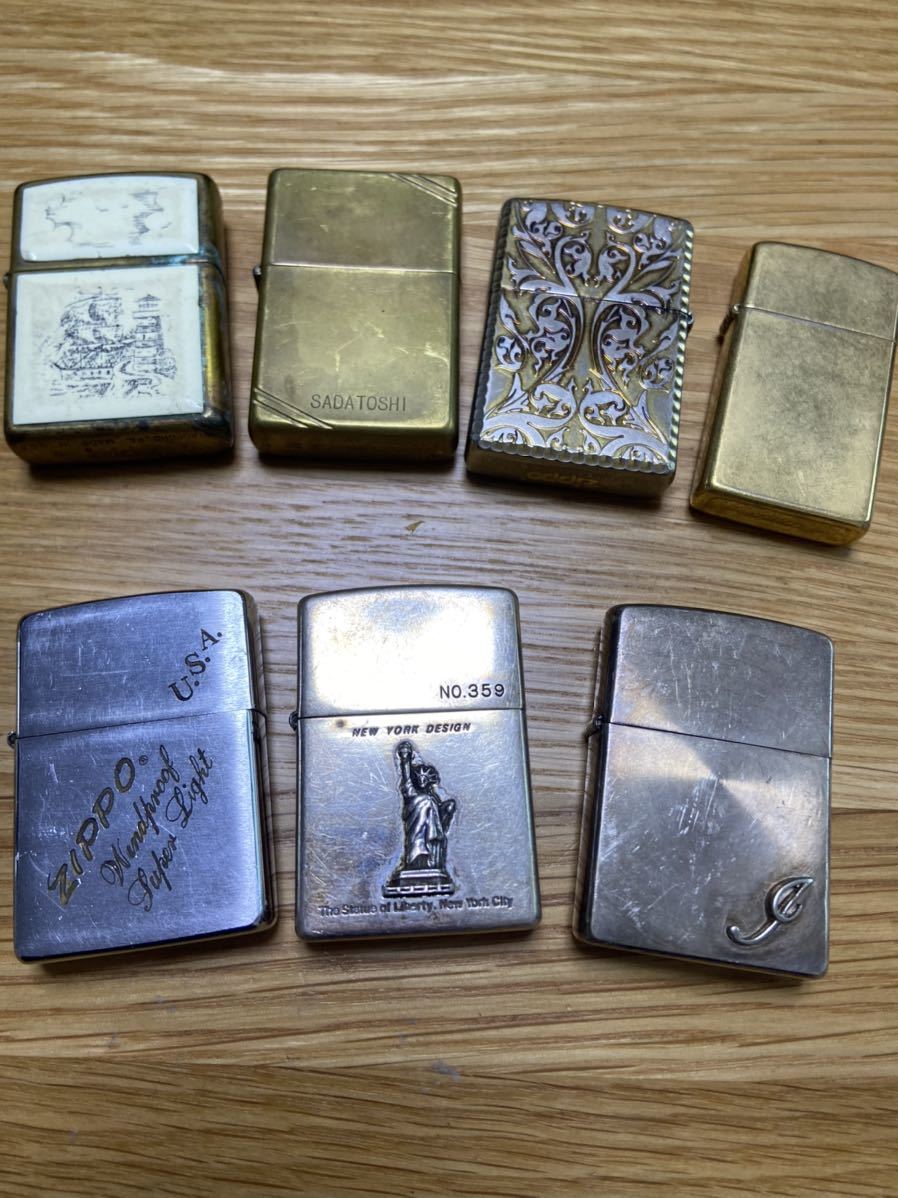 ☆Zippo ライター 送料無料 外箱なし ジッポーライター ※動作未確認