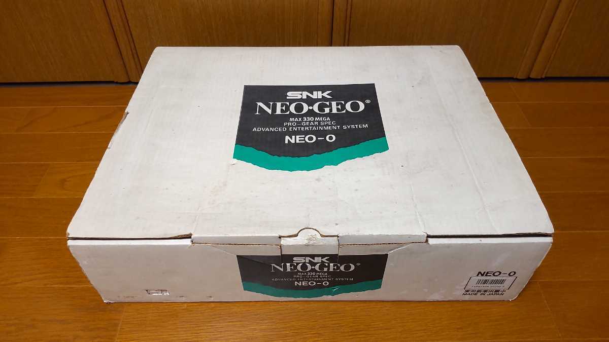 □NEO・GEO MAX330MEGA ネオジオ本体 コントローラー箱付き □シリアル